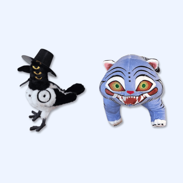 Kpop Demon Hunters Bird and Tiger Plush